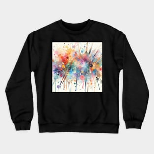 Psychedelic looking abstract illustration Crewneck Sweatshirt